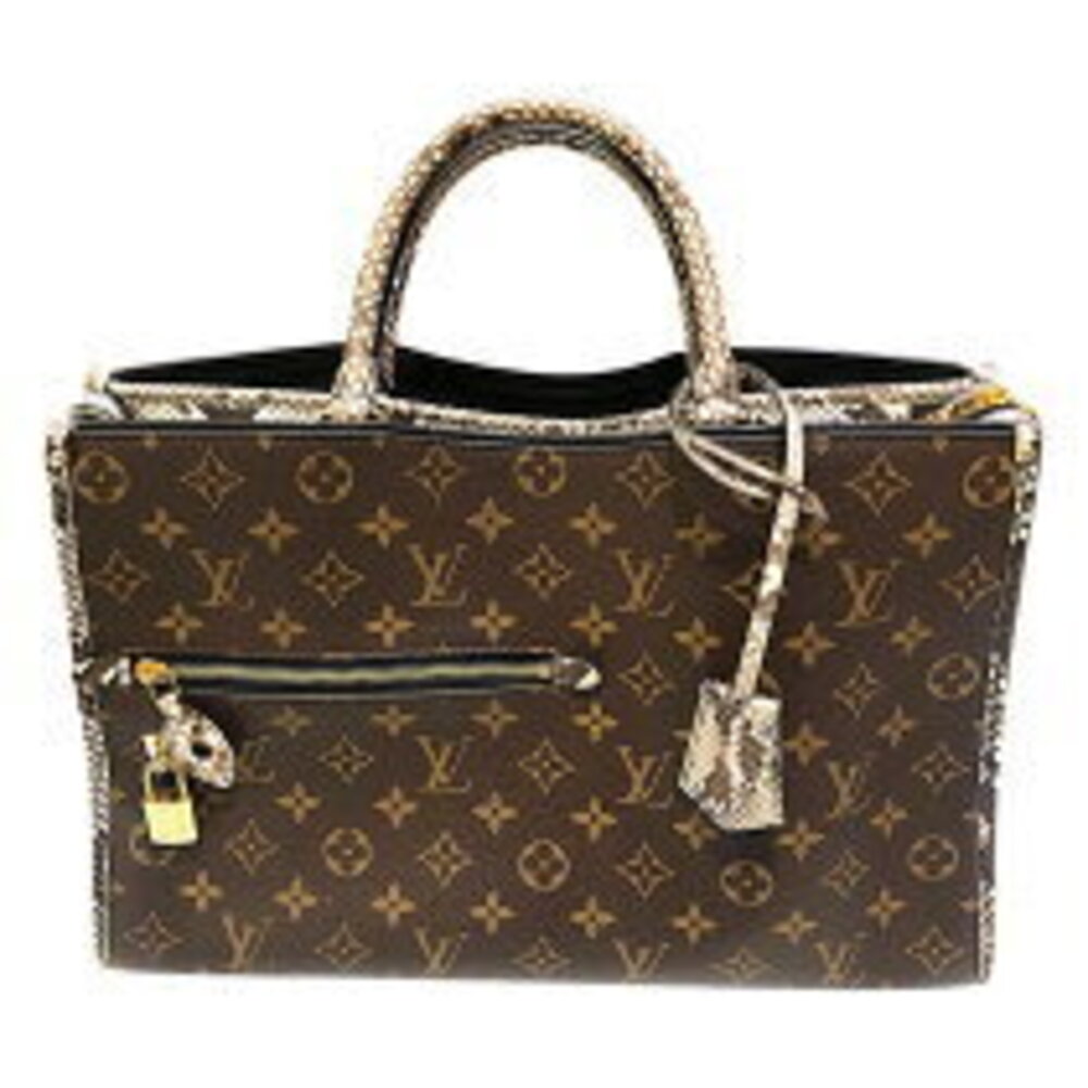 Louis Vuitton Popincourt Python Black Monogram Ca… - image 1